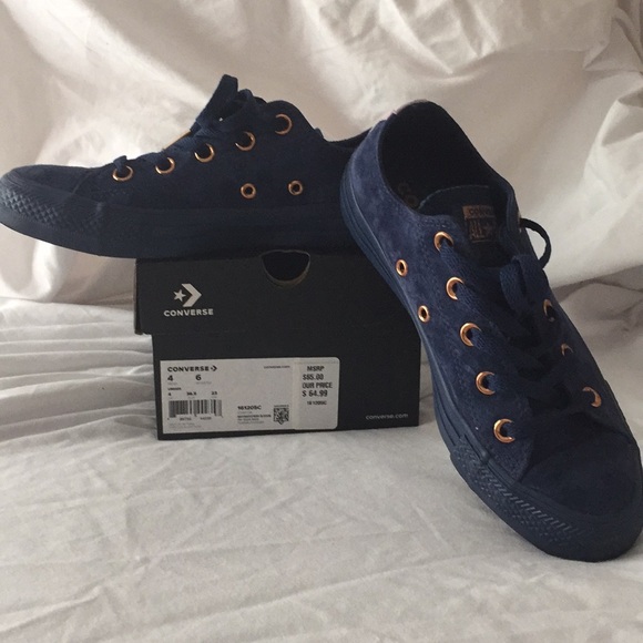 navy cherry blossom converse